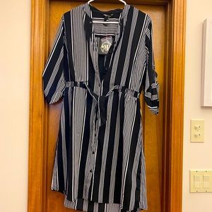 Black & White Dress- Large- NWT